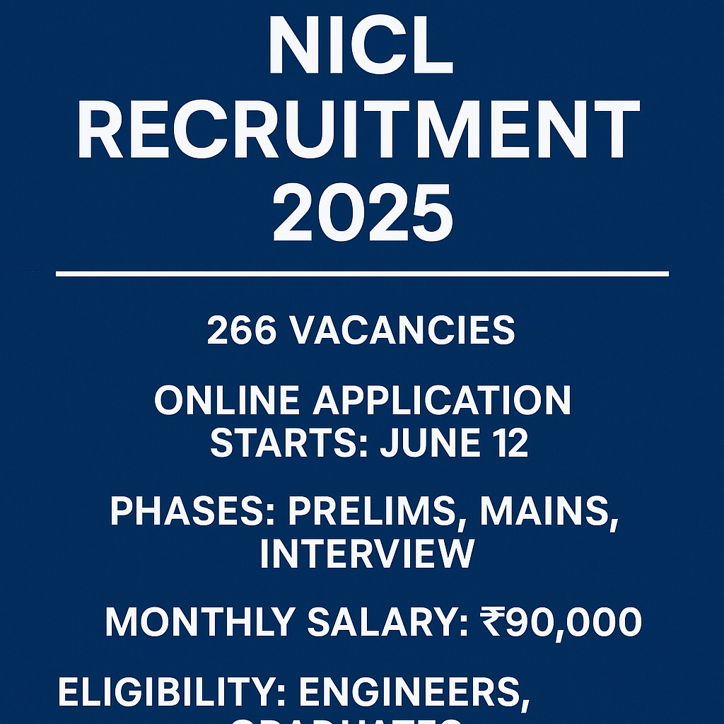 NICL Recruitment 2025 Full Details, Eligibility, Exam Pattern, and How to Apply